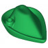 Minifigure, Headgear Hat, Forestmen's (Reissue with Blind Hole for Feather) : {тъмно зелен}