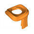 Мини шал: {ярко оранжев}