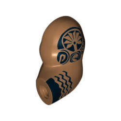 Arm Giant, Left with Black Hawaiian Tattoos Pattern: {умерен нуга}