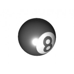Вуду топче, Ø10.2, NO. 1012: {черен}