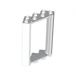 Стенен елемент 4X4X6, 45 град. No. 1: {бял}