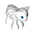 Lamb with Blue Eyes and Dark Pink Nose Pattern: {бял}
