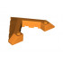 Wedge 6 x 8 Pointed Cutout: {ярко оранжев}