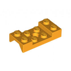 Калник 2X4 с отвор Ø4.9: {огнено жълто-оранжев}