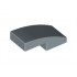 Плочка с дъга 1X2X2/3: {пясъчно син}