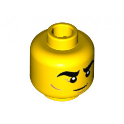 Мини глава No. 2203: {ярко жълт}