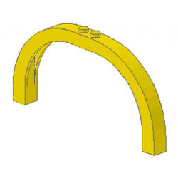 Arch 1 x 12 x 5 Curved Top: {ярко жълт}