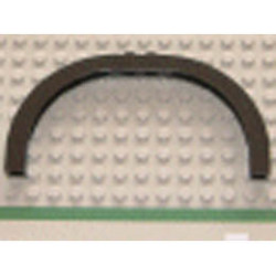 Arch 1 x 12 x 5 Curved Top: {черен}