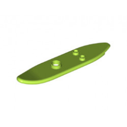 Minifigure, Utensil Surfboard Long: {ярко жълто-зелен}