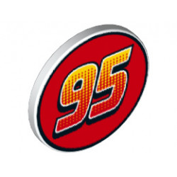 Пътен знак, с щракалка, NO. 2: {бял}