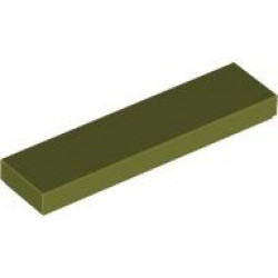 Tile 1 x 4: {маслинено зелен}