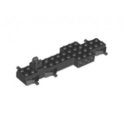 Vehicle, Base 4 x 14 x 1 with Tow Ball Hitch (Semi Tractor): {черен}