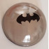 Cylinder Hemisphere 4 x 4 with Batman Logo Pattern: {прозрачно кафяв}
