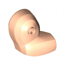 Arm Giant, Right with Stud: {светло нуга}