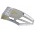 Windscreen 10 x 6 x 2 Curved with SW The Arrowhead Pattern: {прозрачен}