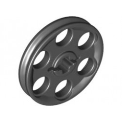 Колело за ремък Ø24 : {черен}