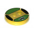 Dimensions Toy Tag 4 x 4 x 2/3 with 2 Studs for Buttercup #79 with 'BAM' Pattern: {прозрачно жълт}