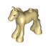 Horse, Friends, Foal with Black and White Eyes with Bright Light Blue Iris Pattern: {тухлено жълт}
