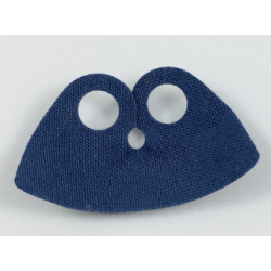 Minifigure Cape Cloth, High Rounded Collar: {земно син}