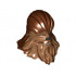 Large Figure Head Modified SW Wookiee with Medium Nougat Fur Pattern (Chewbacca): {червеникаво-кафяв}