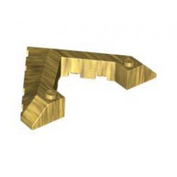 ROOF TILE 8X6 45DEG W/CUT: {топло златист}