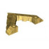 ROOF TILE 8X6 45DEG W/CUT: {топло златист}