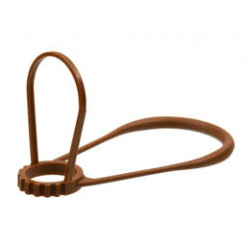 Belville Horse Bridle - Hard Plastic: {земно оранжев}