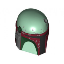 Large Figure Head Modified SW Boba Fett Pattern: {земно зелен}