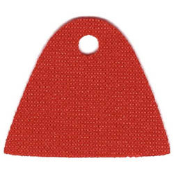 Mini Doll, Cape Cloth, Short with 1 Small Top Hole - Spongy Stretchable Fabric: {ярко червен}
