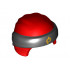 Мини каска № 19: {ярко червен}
