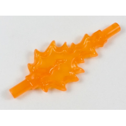 Power Burst Bolt Large with Bar Ends : {прозрачно ярко оранжев}