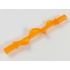 Power Burst Bolt Spiral with Bar Ends : {прозрачно ярко оранжев}