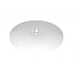 Dish 10 x 10 Inverted (Radar) - (Undetermined Stud Type Version) : {прозрачен}