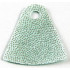 Mini Doll, Cape Cloth, Friends, Tapered with Curved Bottom and 1 Small Top Hole: {аквамарин}
