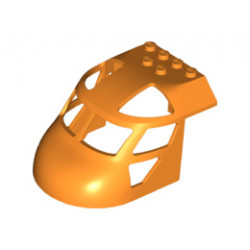 Aircraft Fuselage Forward Top Curved 6 x 8 : {ярко оранжев}
