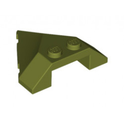 Wedge 4 x 4 Pointed: {маслинено зелен}