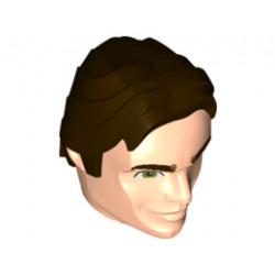 Large Figure Head Modified SW Han Solo Pattern: {светло нуга}