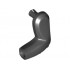 Dinosaur Limb Small Arm with Pin and 2 Elbow Spikes Left: {черен}