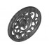 Wheel Wagon Huge (43mm D.) Ornamental: {титаниево метален}