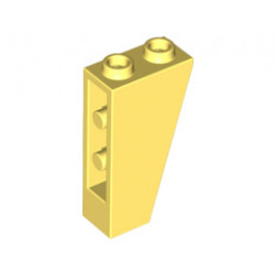 Покривна плочка 1X2x3/74° инверсна : {студено жълт}