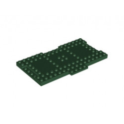 Тухличка 8X16X6,4 mm с крило: {земно зелен}