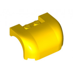 Vehicle, Mudguard 3 x 4 x 1 2/3 Curved Fenders: {ярко жълт}