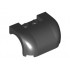 Vehicle, Mudguard 3 x 4 x 1 2/3 Curved Fenders: {черен}