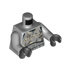 Мини горна част No. 4306: {умерено каменно сив}