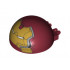 Windscreen 6 x 6 x 3 Canopy Half Sphere with Dual 2 Fingers and Hulk Buster Face Pattern: {нов тъмно червен}