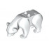 Polar Bear with 2 Studs on Back and Black Eyes and Nose Pattern : {бял}