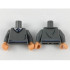Torso Sweater with White Shirt, Dark Blue and Light Bluish Gray Tie and Trim (Ravenclaw) Pattern 1 / Dark Bluish Gray Arms / Nougat Hands : {тъмно каменно сив}