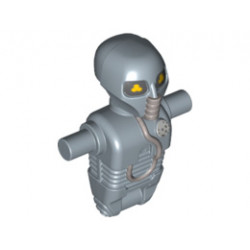 Torso/Head Mechanical, 2-1B Medical Droid, Dotted Badge Pattern : {пясъчно син}
