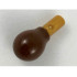 Minifigure, Utensil Musical Instrument, Maraca with Reddish Brown Bulb Pattern (Potion Flask): {топло златист}