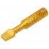 Minifigure, Utensil Tool Screwdriver - Wide Head - 3-Rib Handle : {топло златист}